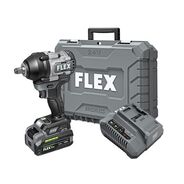 IMPACT DRIVERS | FLEX 24V Stacked Lithium Advantage Brushless 1/2 in. Cordless Mid-Torque Impact Wrench Kit (3.5 Ah)